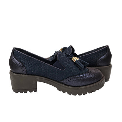 Mocasines Oxford Navy Xti