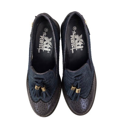 Mocasines Oxford Navy Xti