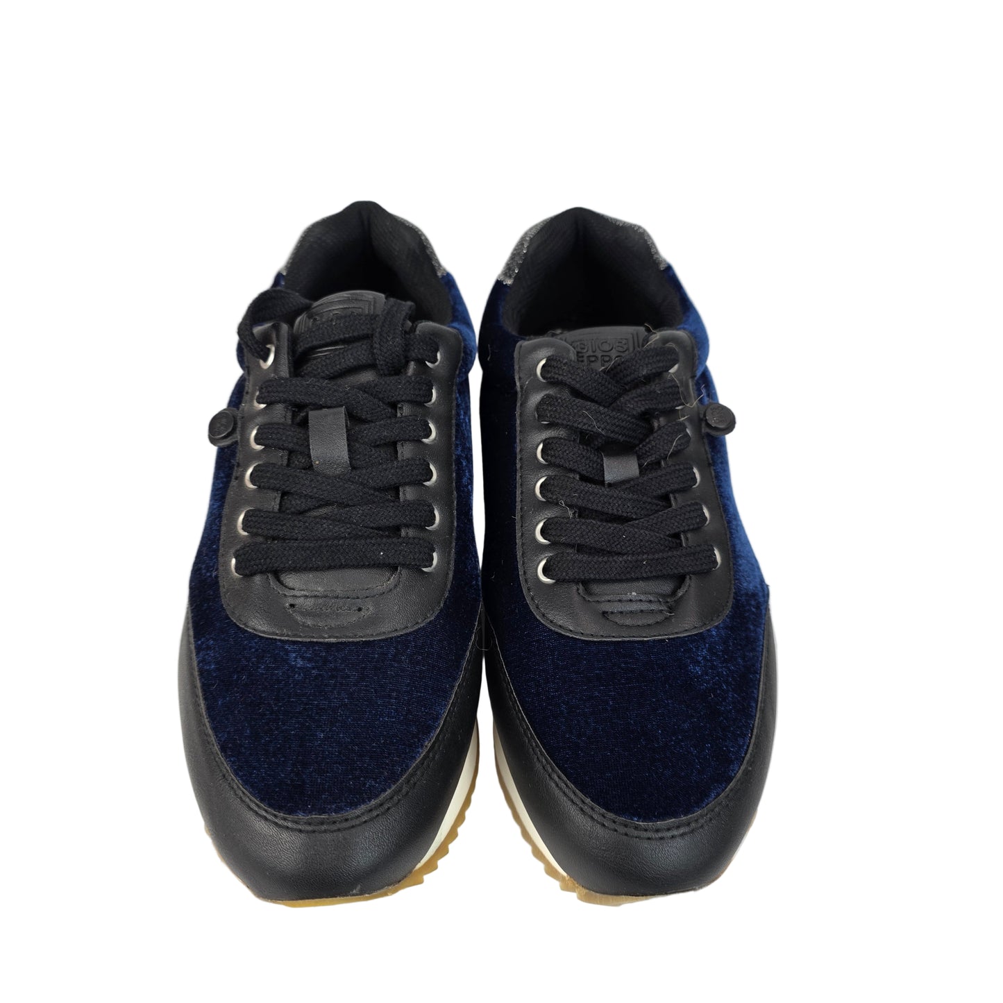 Sneakers Terciopelo Azul Gioseppo