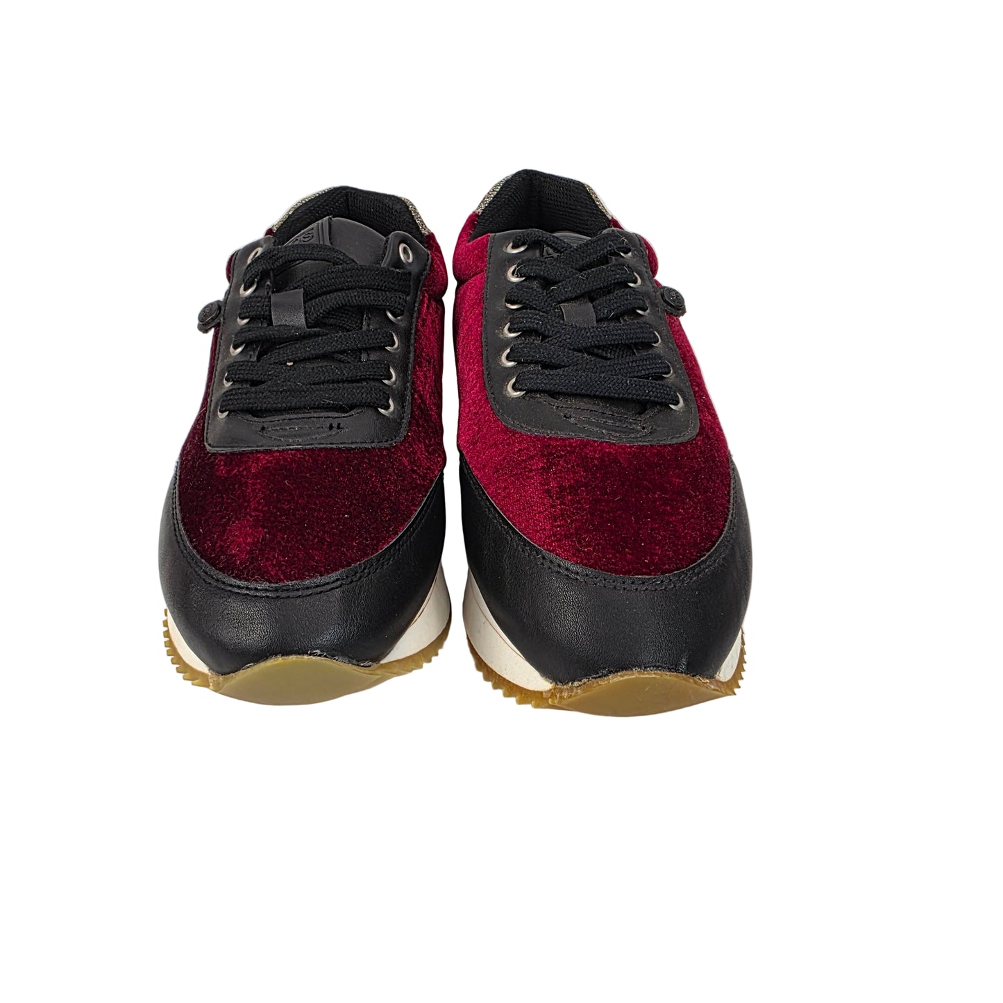 Sneakers Terciopelo Burdeos Gioseppo