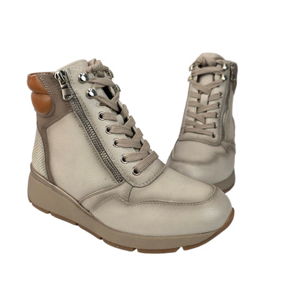 Botín Deportivo Beige