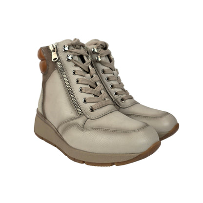 Botín Deportivo Beige
