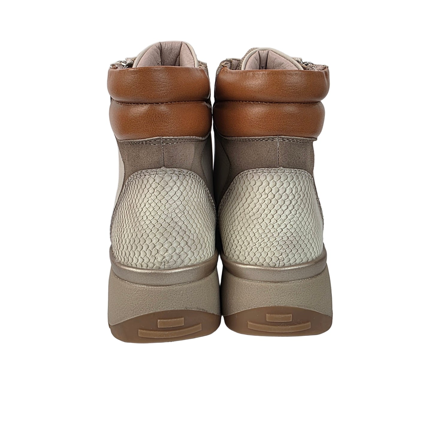Botín Deportivo Beige
