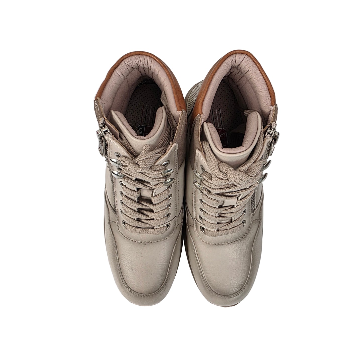 Botín Deportivo Beige