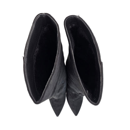 Botas Altas Flecos Negro