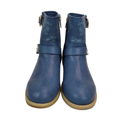 Botin Flores Azul Jeans Xti