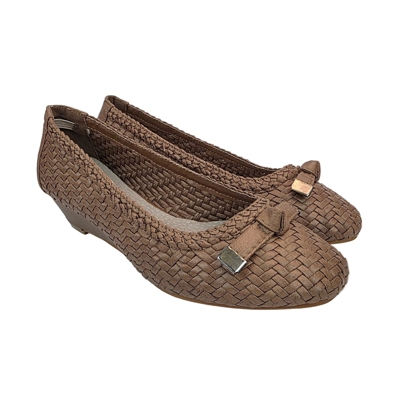 Zapato Cuña Confort Trenzado