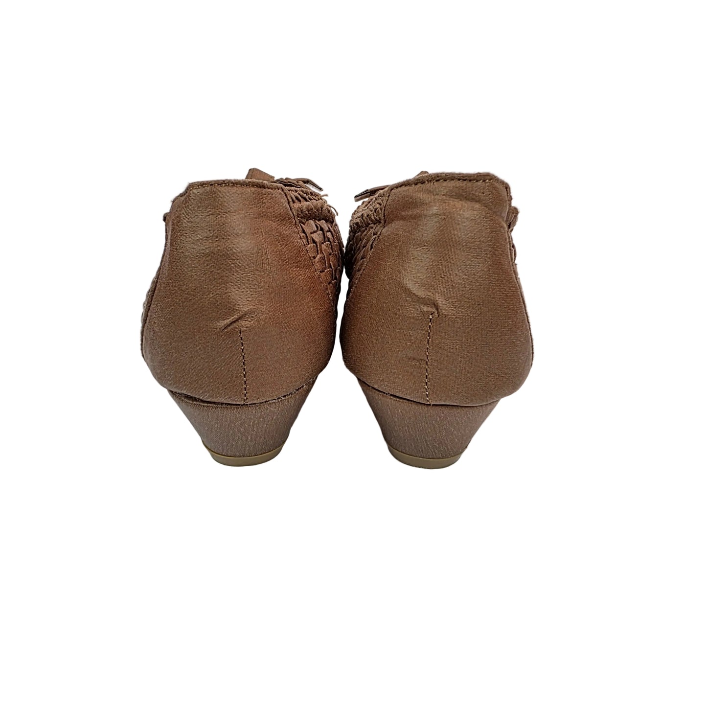 Zapato Cuña Confort Trenzado