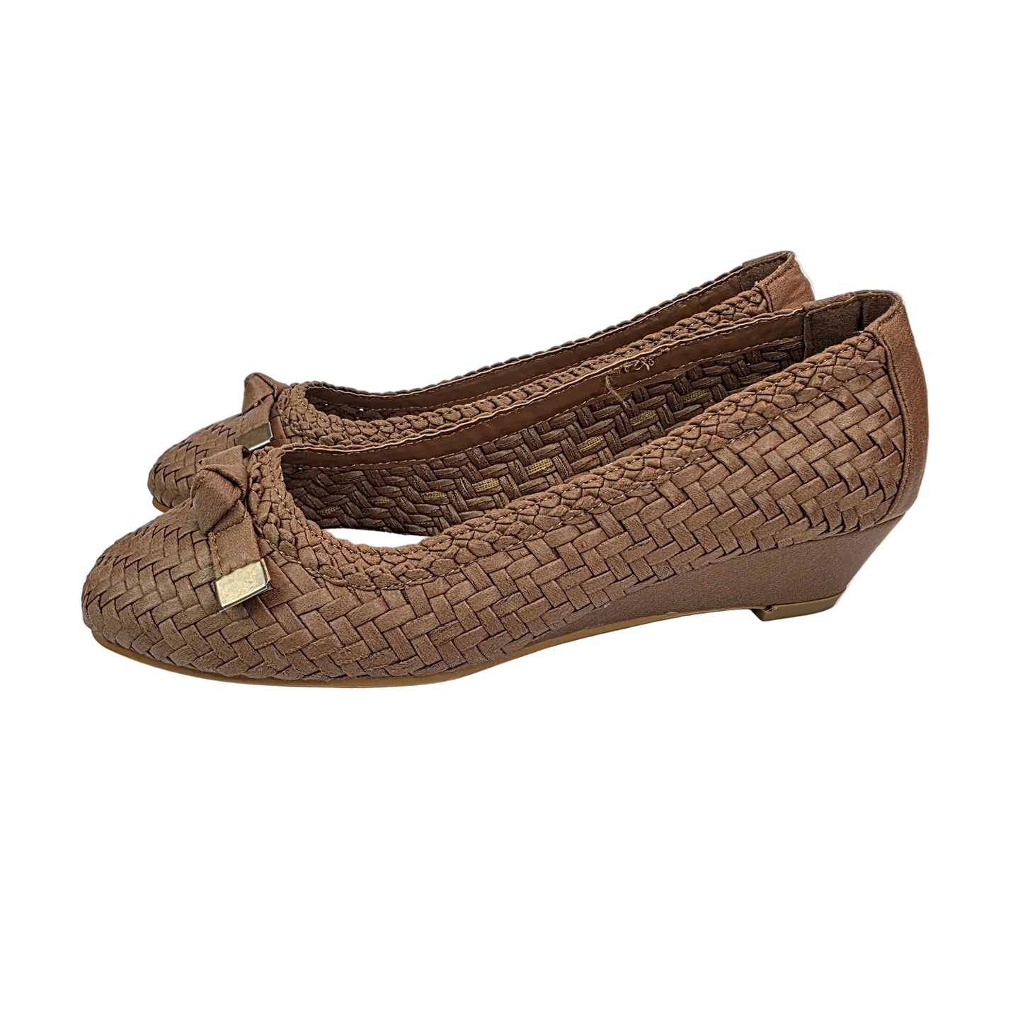 Zapato Cuña Confort Trenzado
