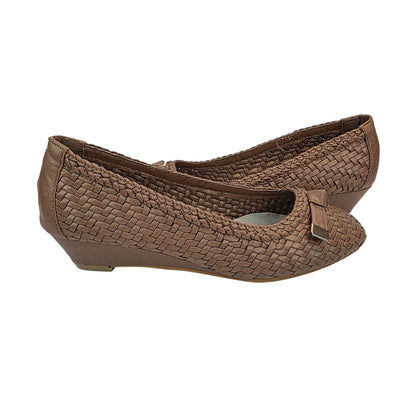 Zapato Cuña Confort Trenzado