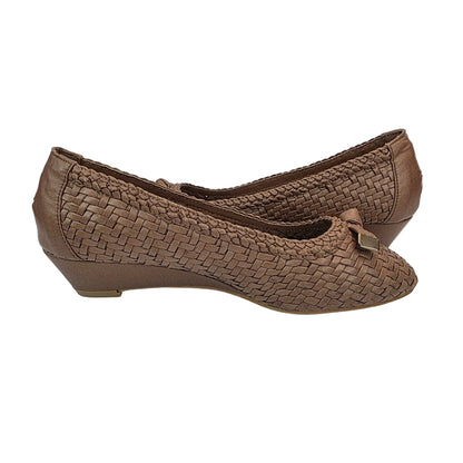 Zapato Cuña Confort Trenzado