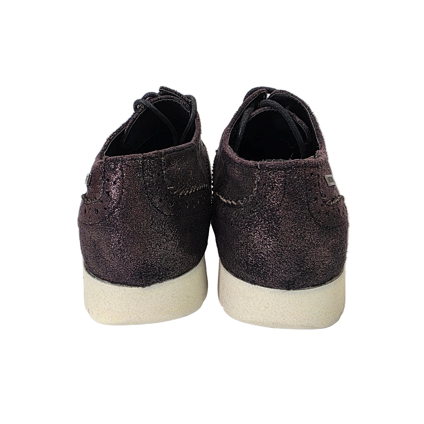 Zapato Blucher Mustang Bronce Metalizado