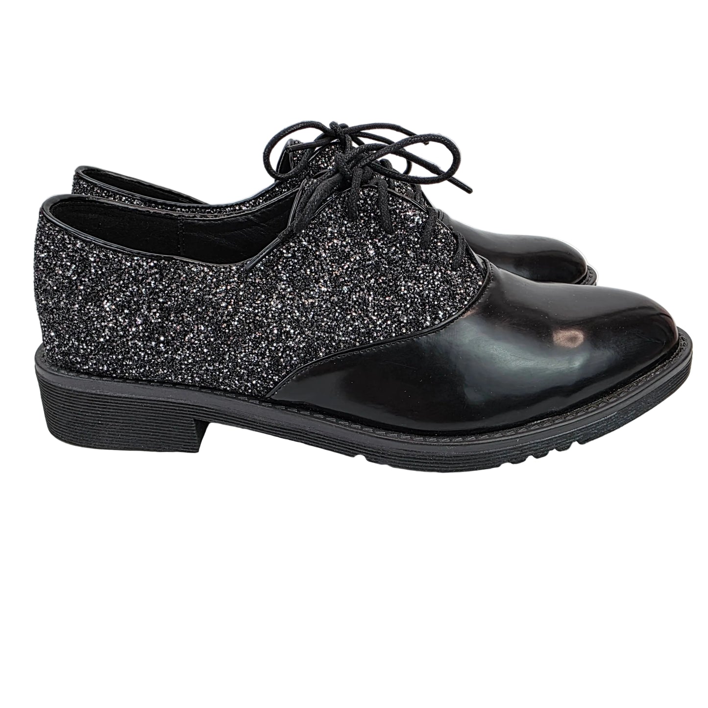 Zapato Oxford Brillo