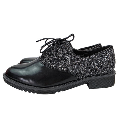Zapato Oxford Brillo