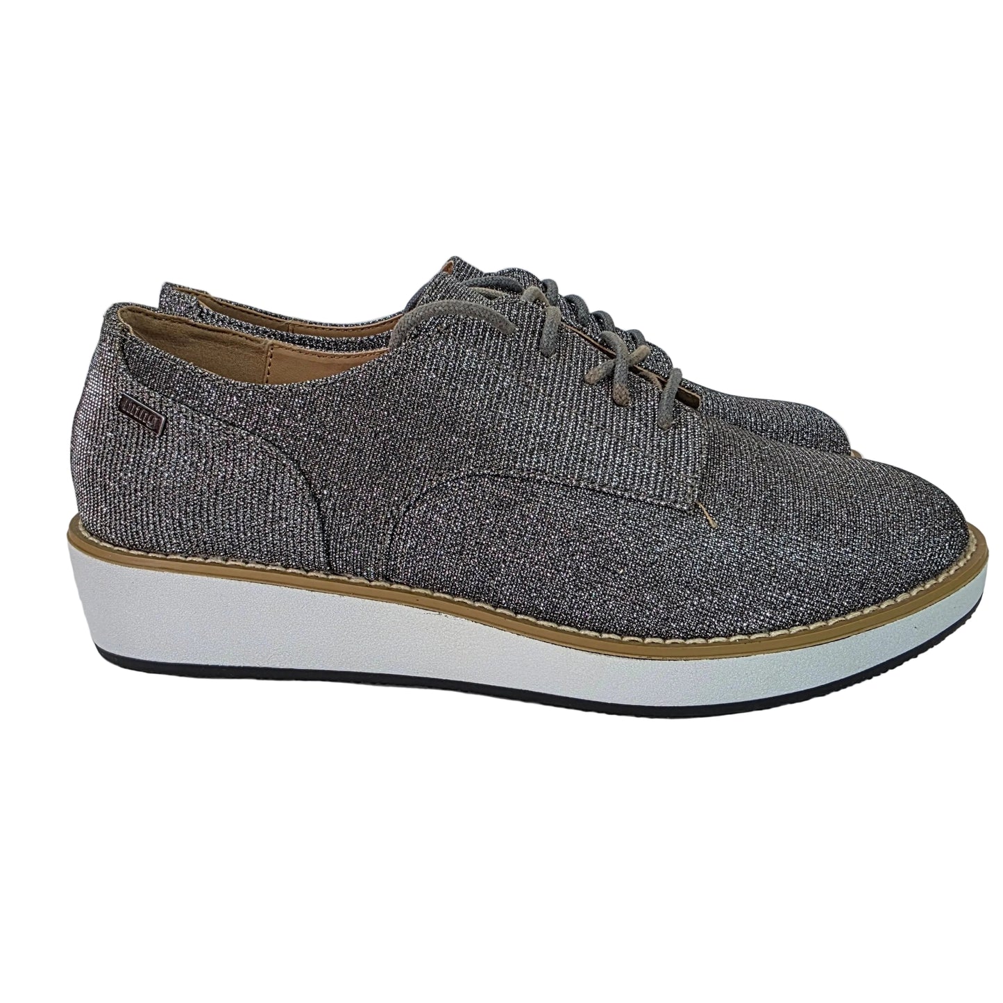 Blucher Sport Glitter Plata