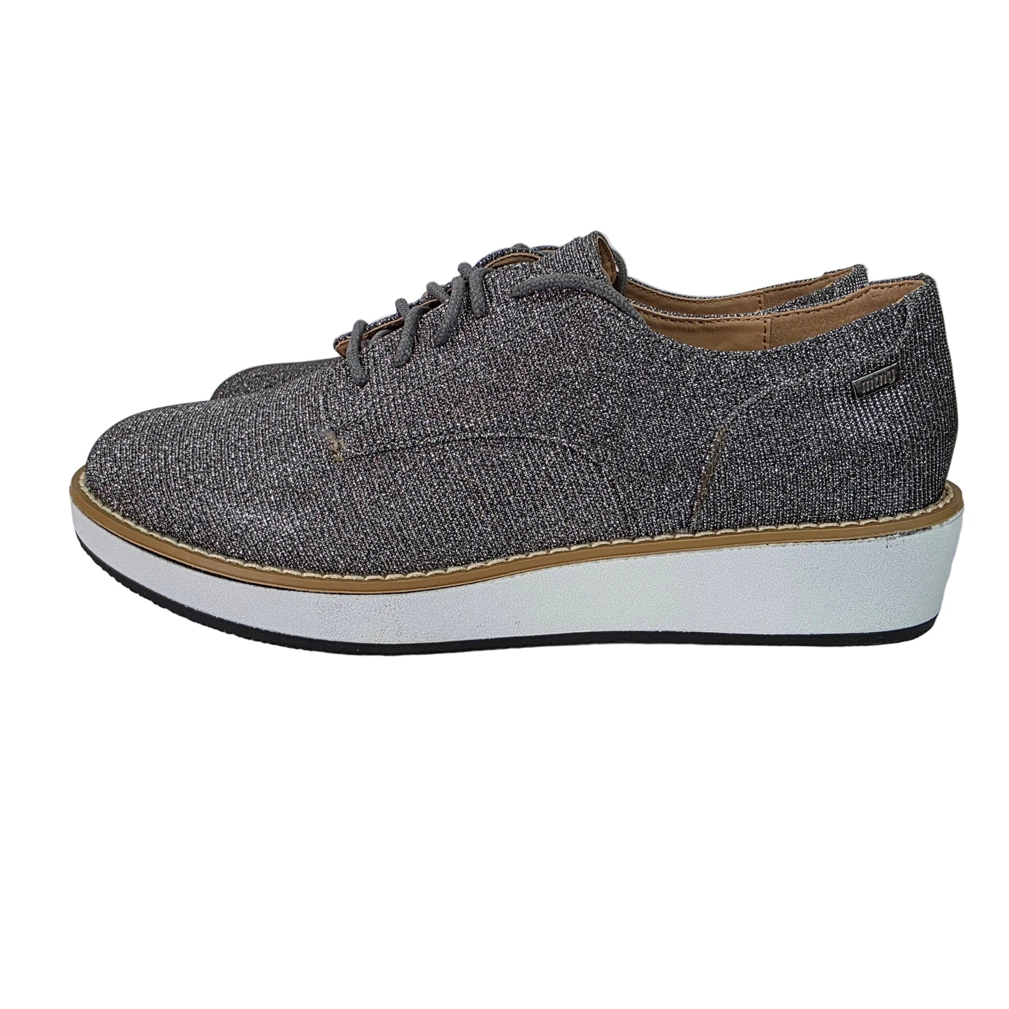 Blucher Sport Glitter Plata