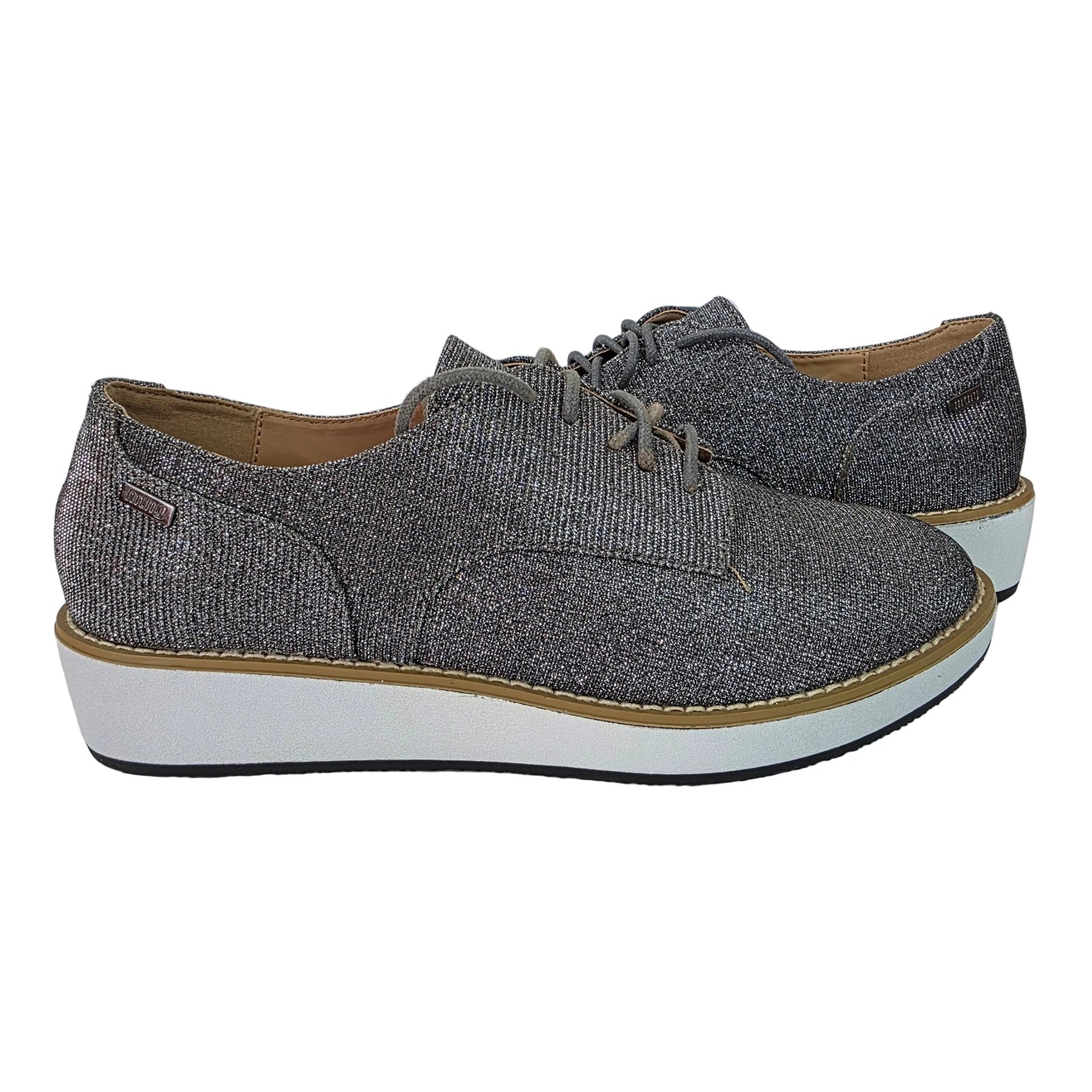 Blucher Sport Glitter Plata