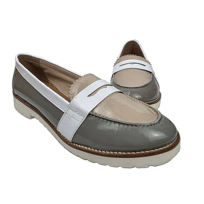 Mocasines Gioseppo de Piel Tricolor con Suela de Confort