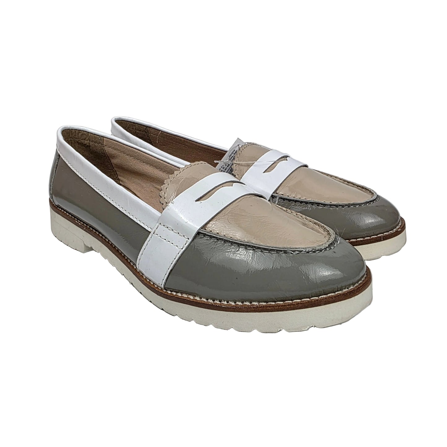 Mocasines Gioseppo de Piel Tricolor con Suela de Confort