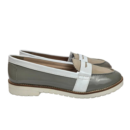 Mocasines Gioseppo de Piel Tricolor con Suela de Confort