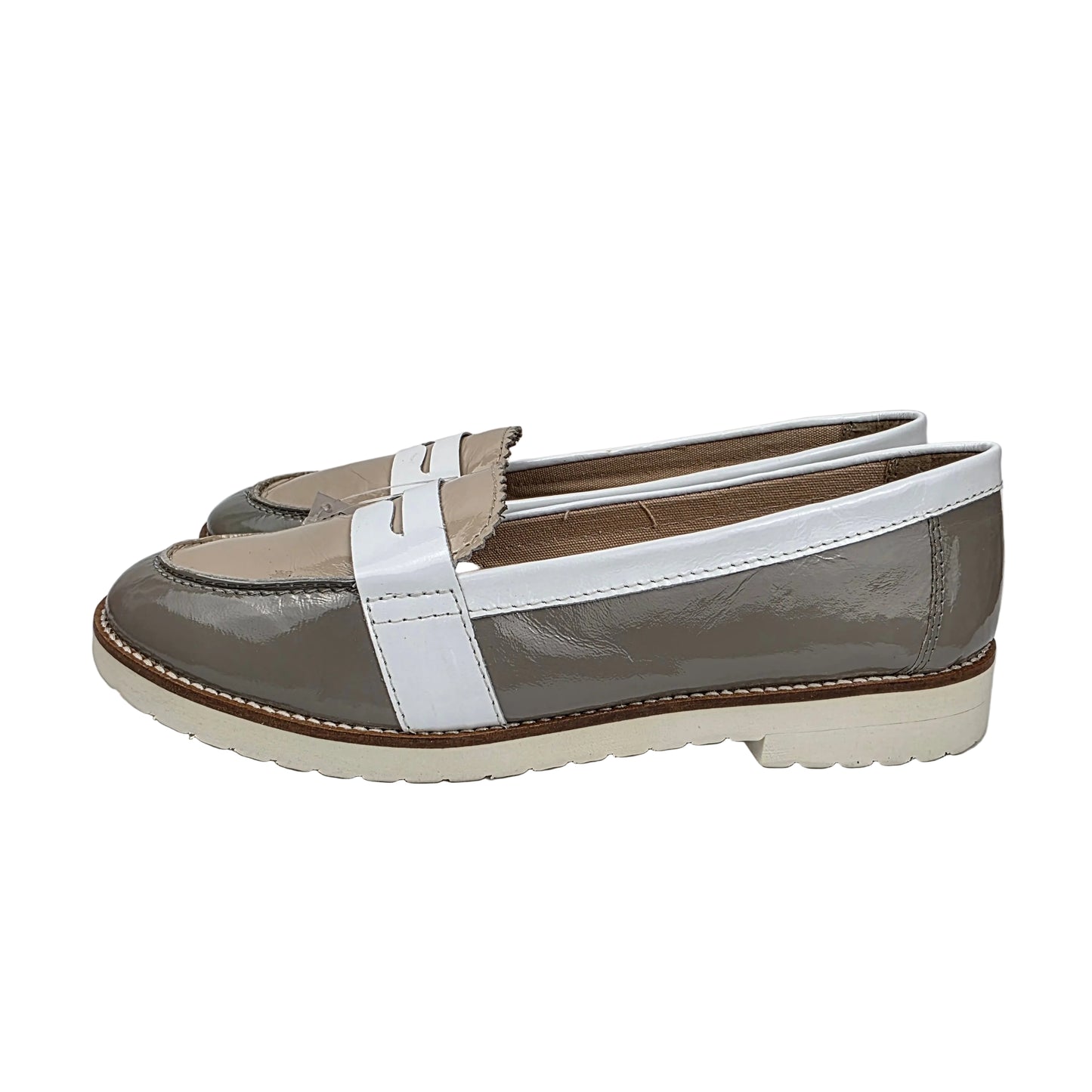 Mocasines Gioseppo de Piel Tricolor con Suela de Confort