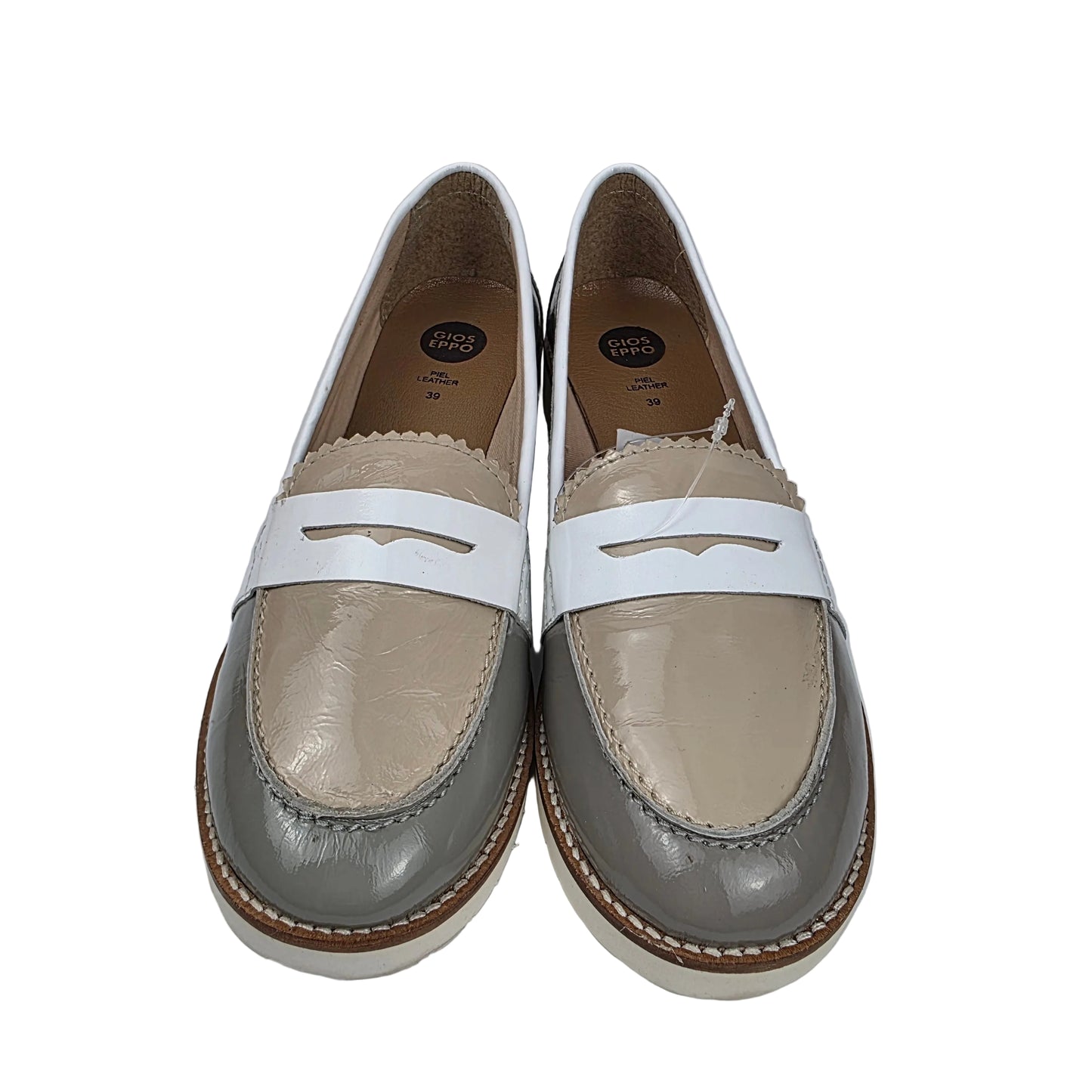 Mocasines Gioseppo de Piel Tricolor con Suela de Confort