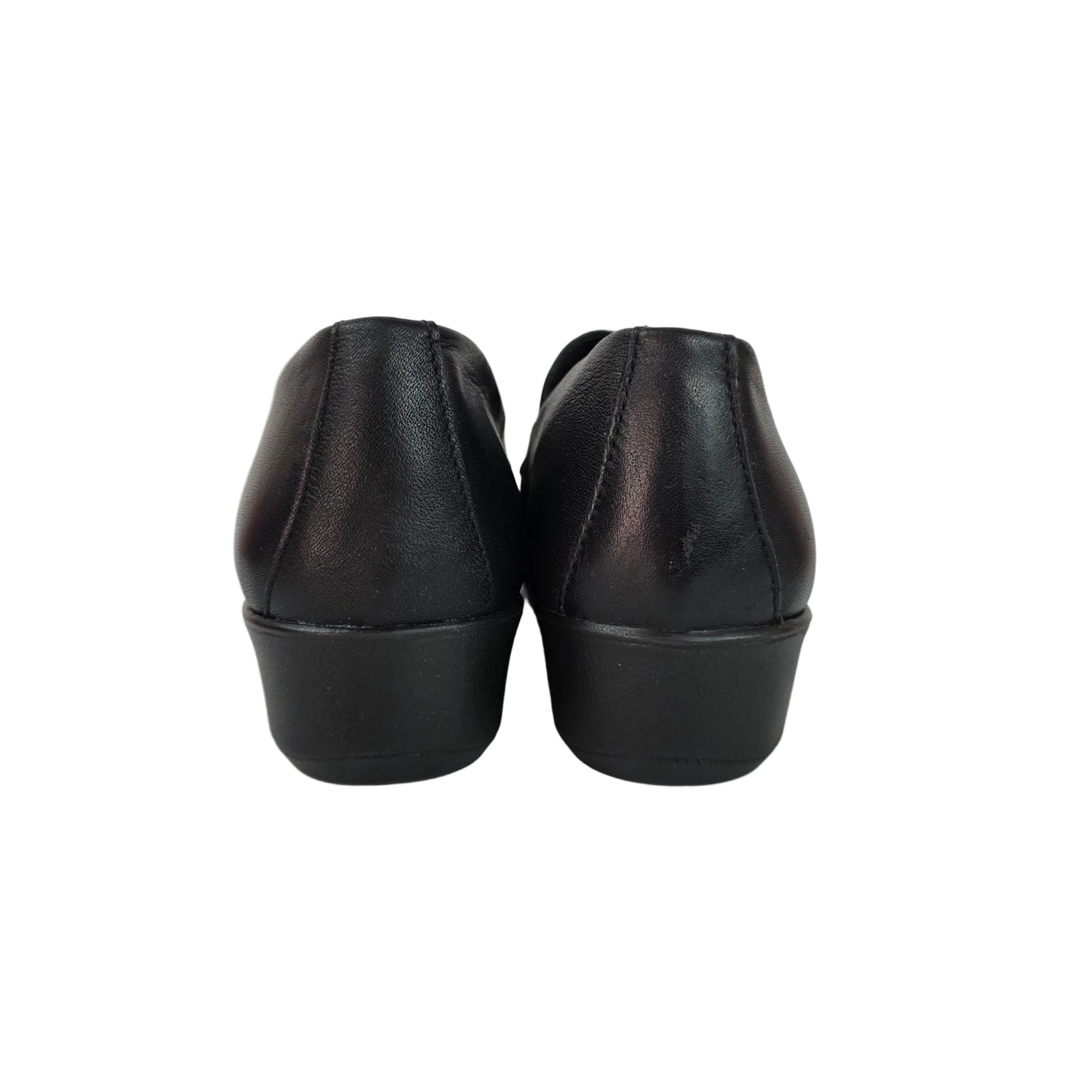 Mocasines 48 Horas de Piel Negra Confort