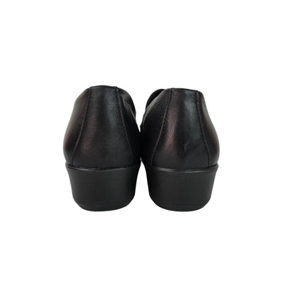 Mocasines 48 Horas de Piel Negra Confort