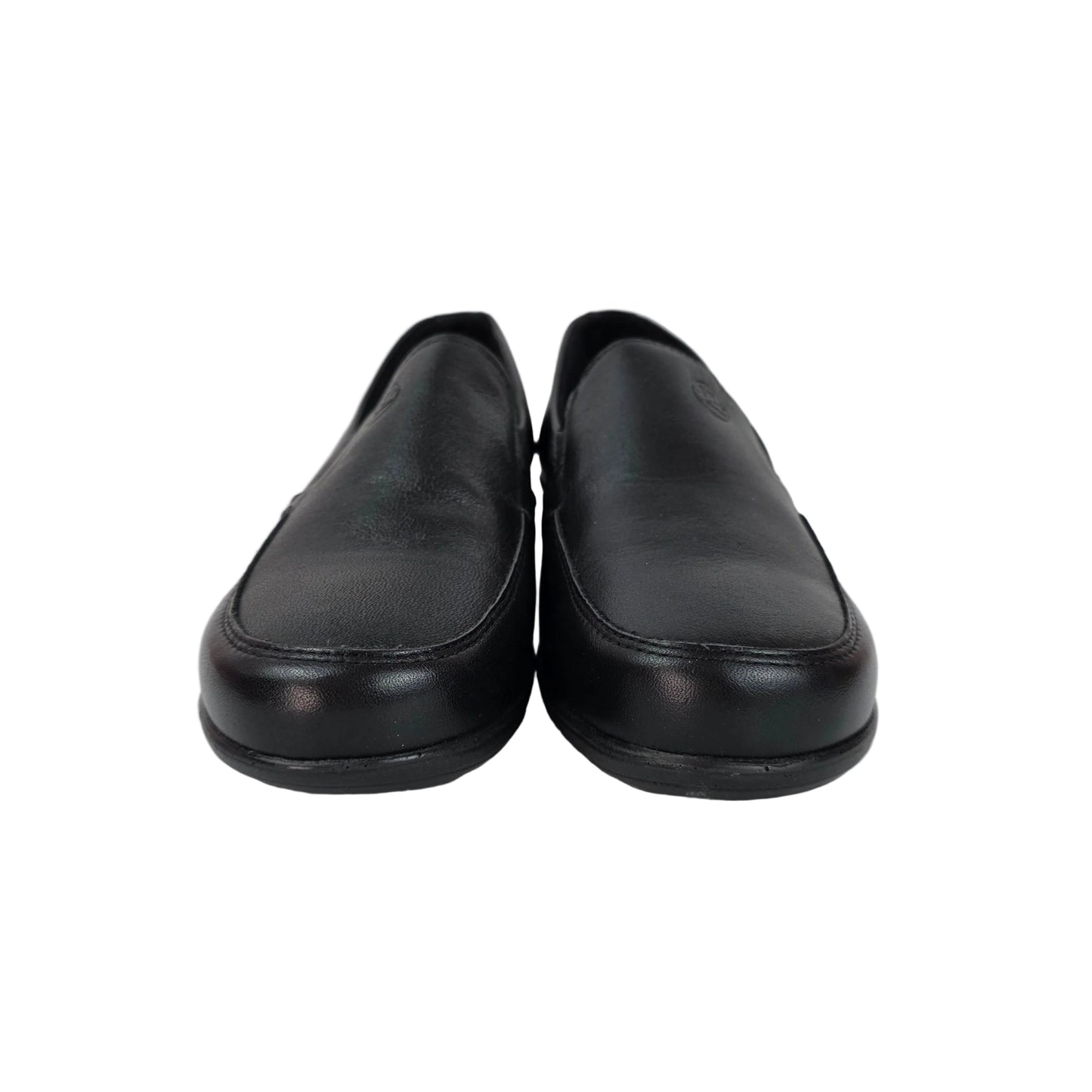 Mocasines 48 Horas de Piel Negra Confort