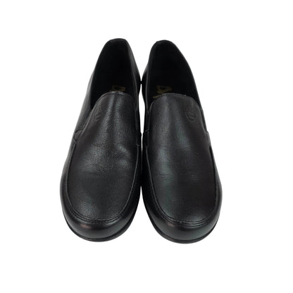 Mocasines 48 Horas de Piel Negra Confort