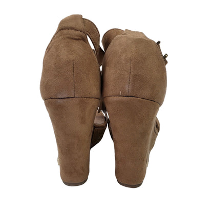 Sandalias de Cuña Pasarela Concept Cuero con Flecos - Estilo Boho y Plantilla de Piel