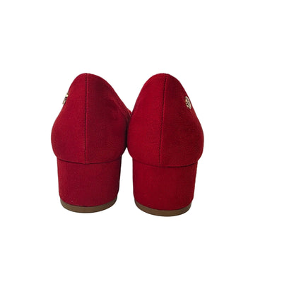 Zapato de Salón Xti Rojo con Lazo y Plantilla de Piel - Selección Pasarela Concept