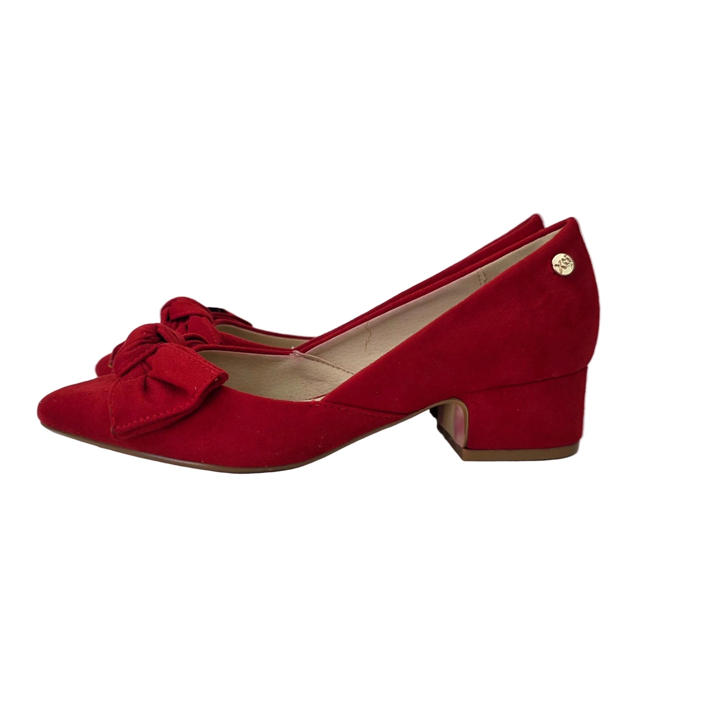 Zapato de Salón Xti Rojo con Lazo y Plantilla de Piel - Selección Pasarela Concept