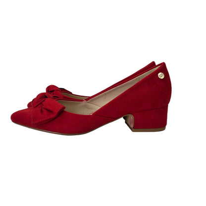Zapato de Salón Xti Rojo con Lazo y Plantilla de Piel - Selección Pasarela Concept