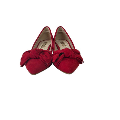 Zapato de Salón Xti Rojo con Lazo y Plantilla de Piel - Selección Pasarela Concept