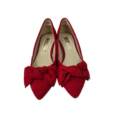 Zapato de Salón Xti Rojo con Lazo y Plantilla de Piel - Selección Pasarela Concept