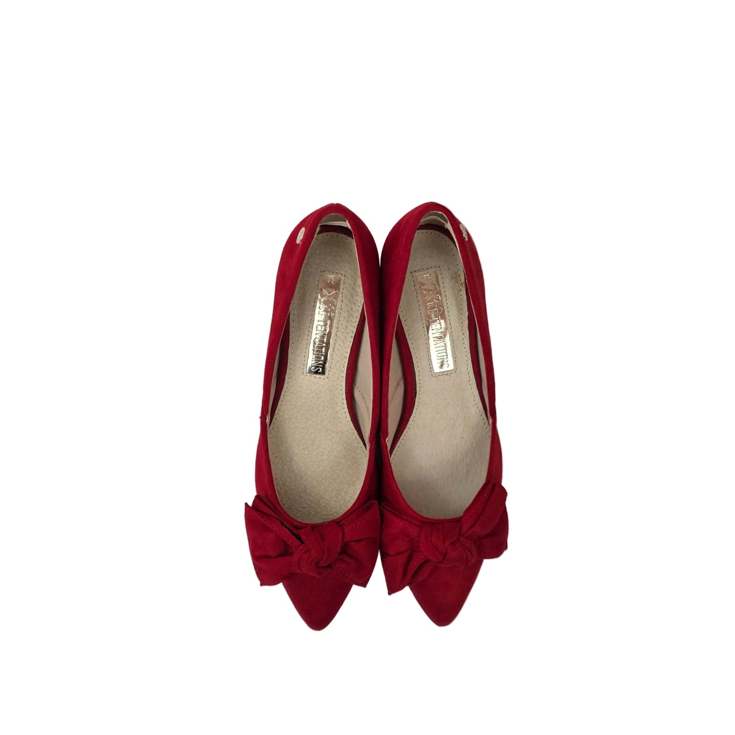 Zapato de Salón Xti Rojo con Lazo y Plantilla de Piel - Selección Pasarela Concept