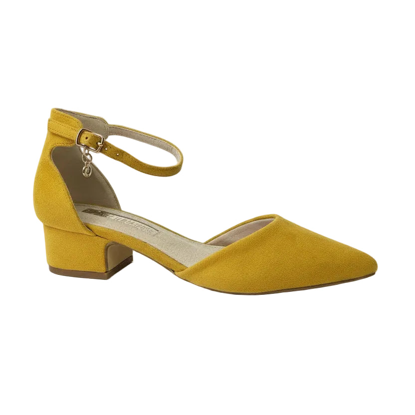 Zapato de Salón Xti Mostaza con Pulsera y Plantilla de Piel - Selección Pasarela Concept