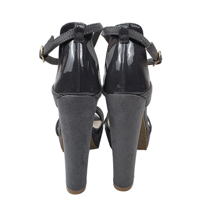 Sandalias de Tacón Alto y Plataforma Xti Color Gris – Pasarela Concept