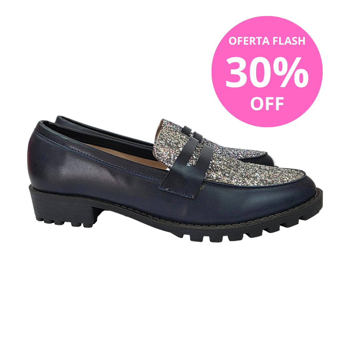 Mocasín Marino Glitter
