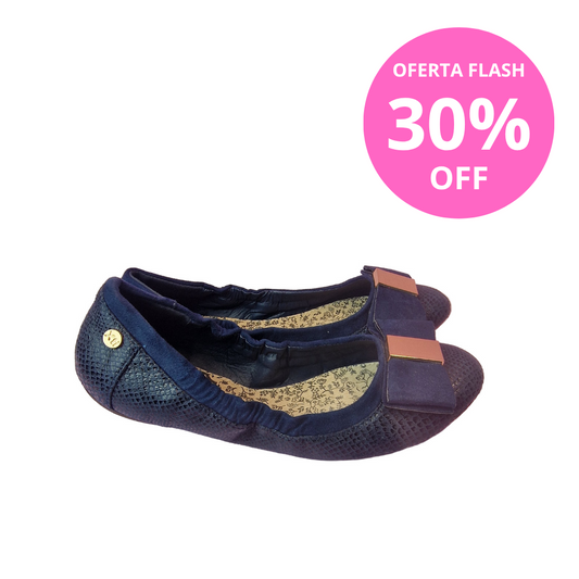 Manoletina Fruncida Navy Xti