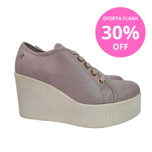 Sneakers Maxi Plataforma Pink Glow Refresh