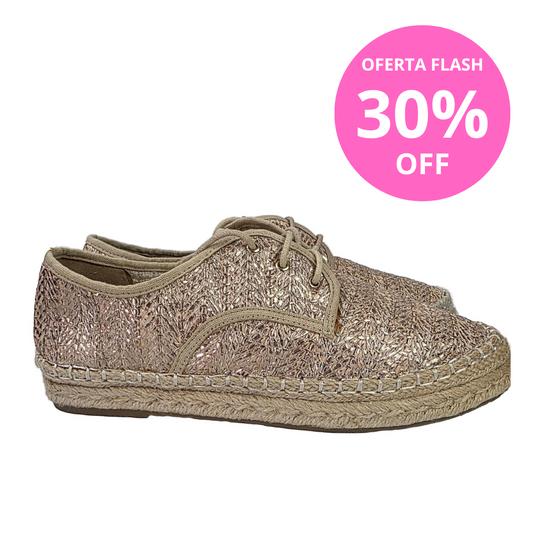 Zapatilla Casual Gold & Yute