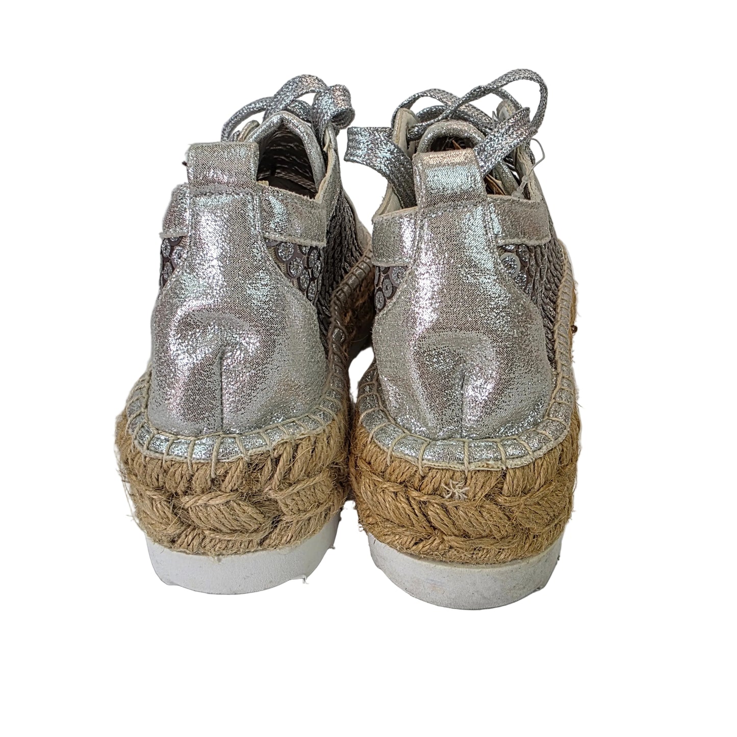 Deportiva B&W Silver Sparkle