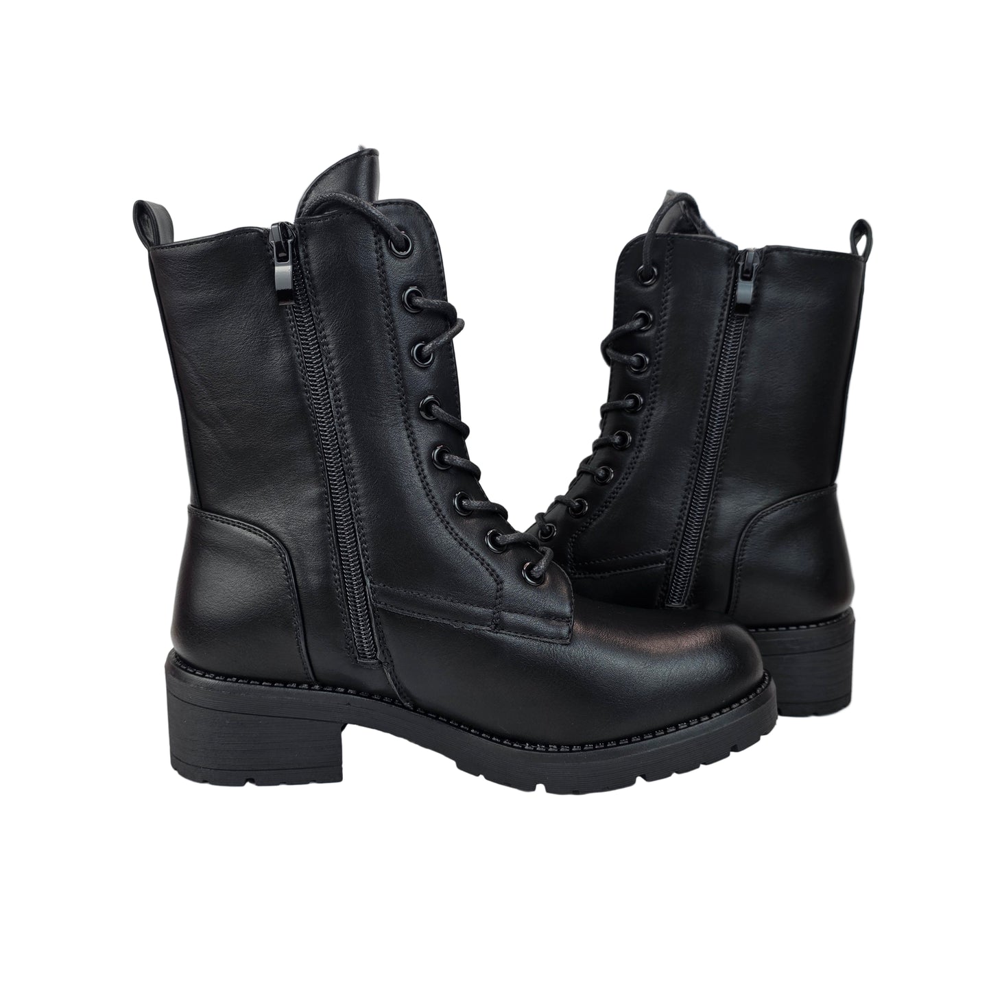 Botín cordones Negro