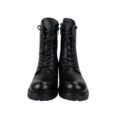 Botín cordones Negro