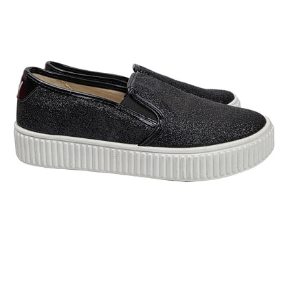 Sneakers Glitter Black Total B&W
