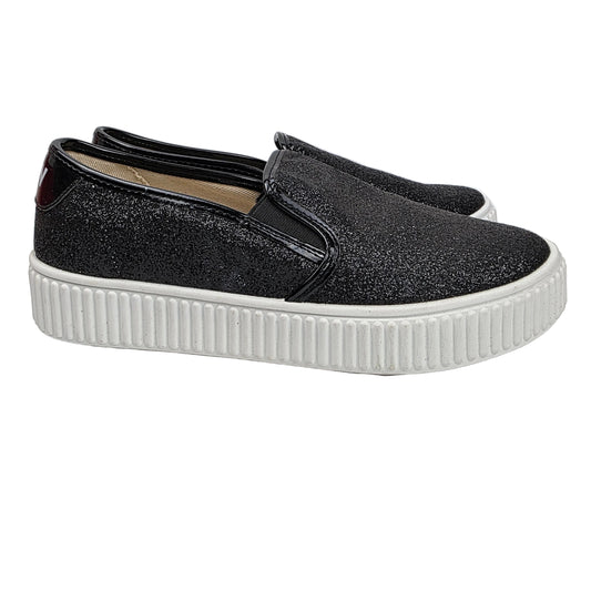 Sneakers Glitter Black Total B&W