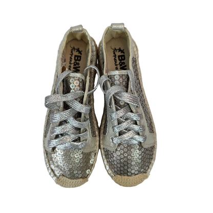 Deportiva B&W Silver Sparkle