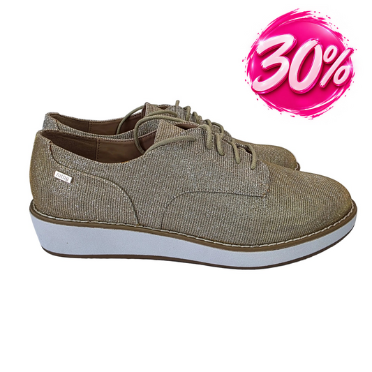 Blucher Sport Glitter Oro